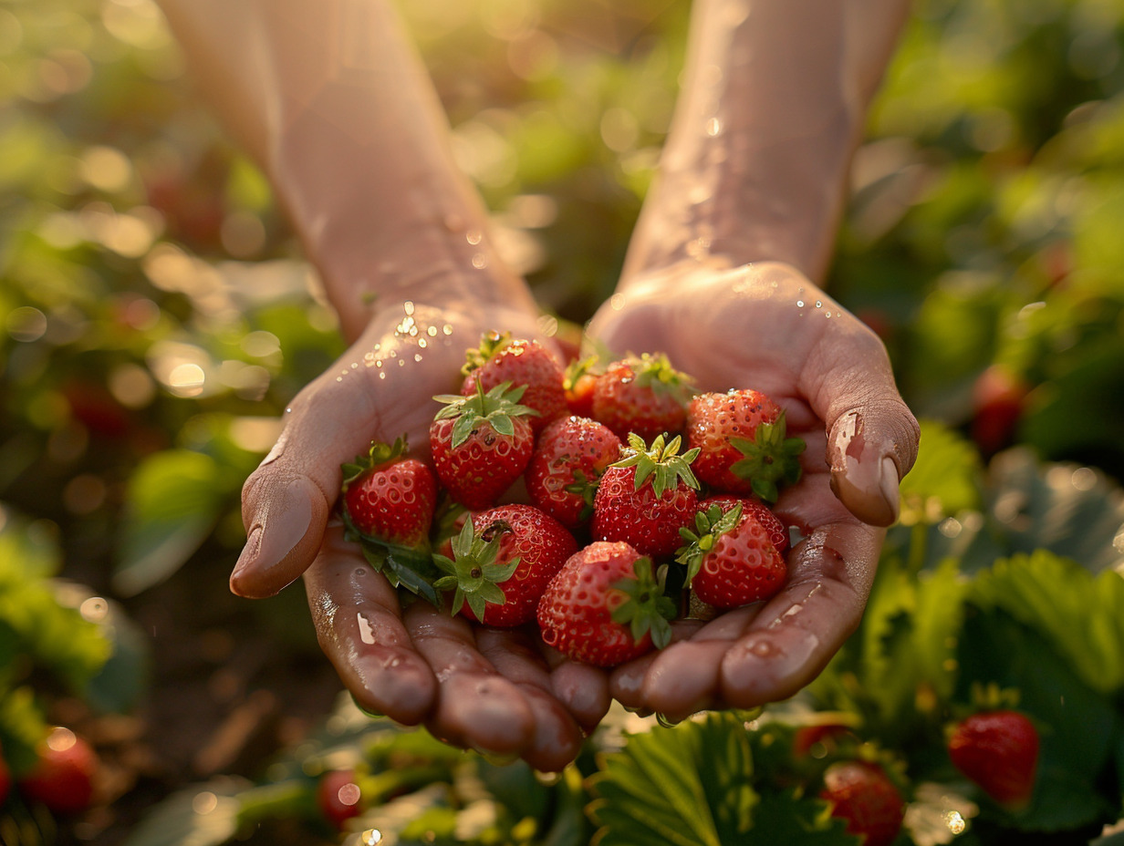 fraises saisonnières