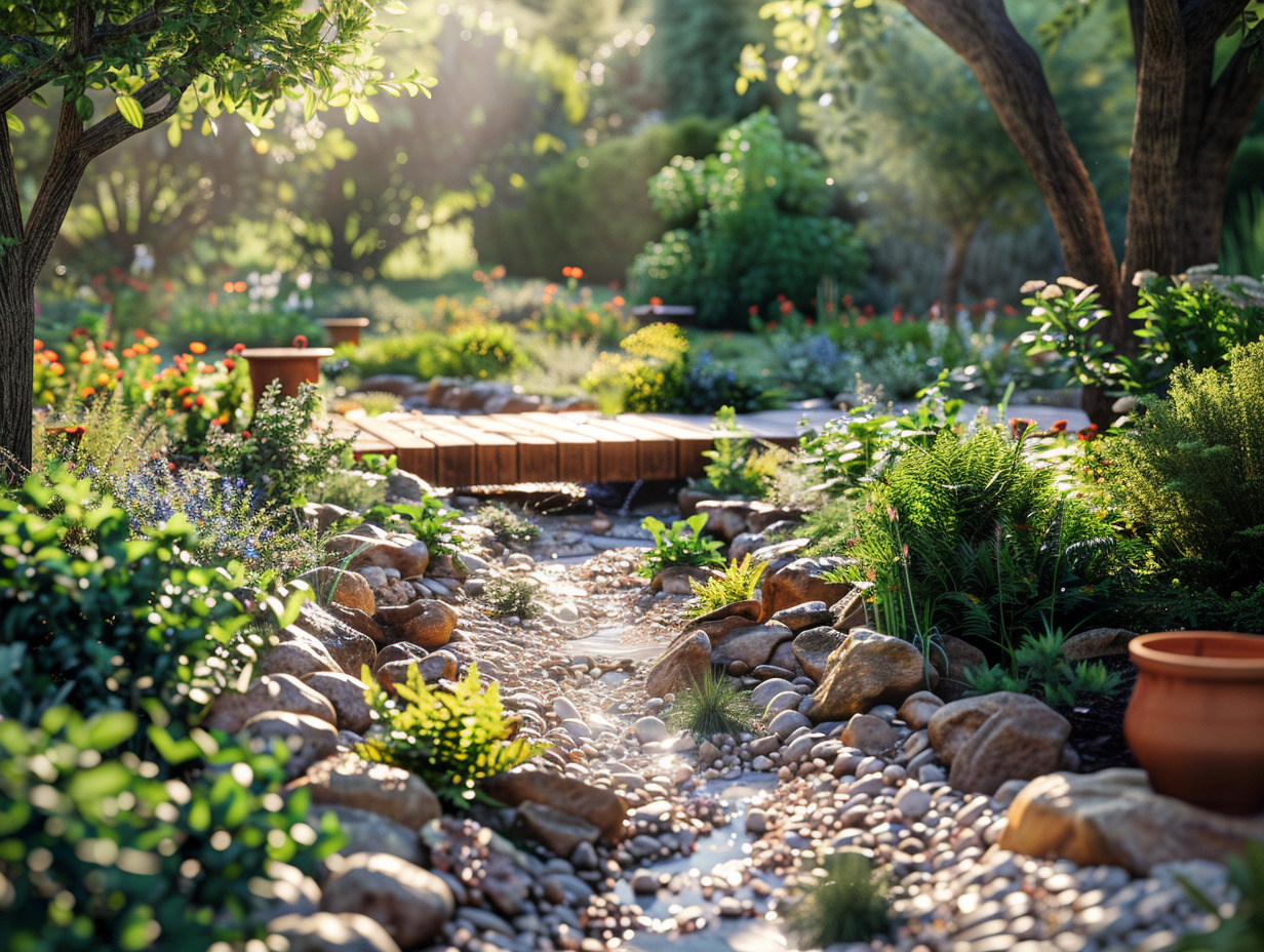 aménagement jardin fosse septique