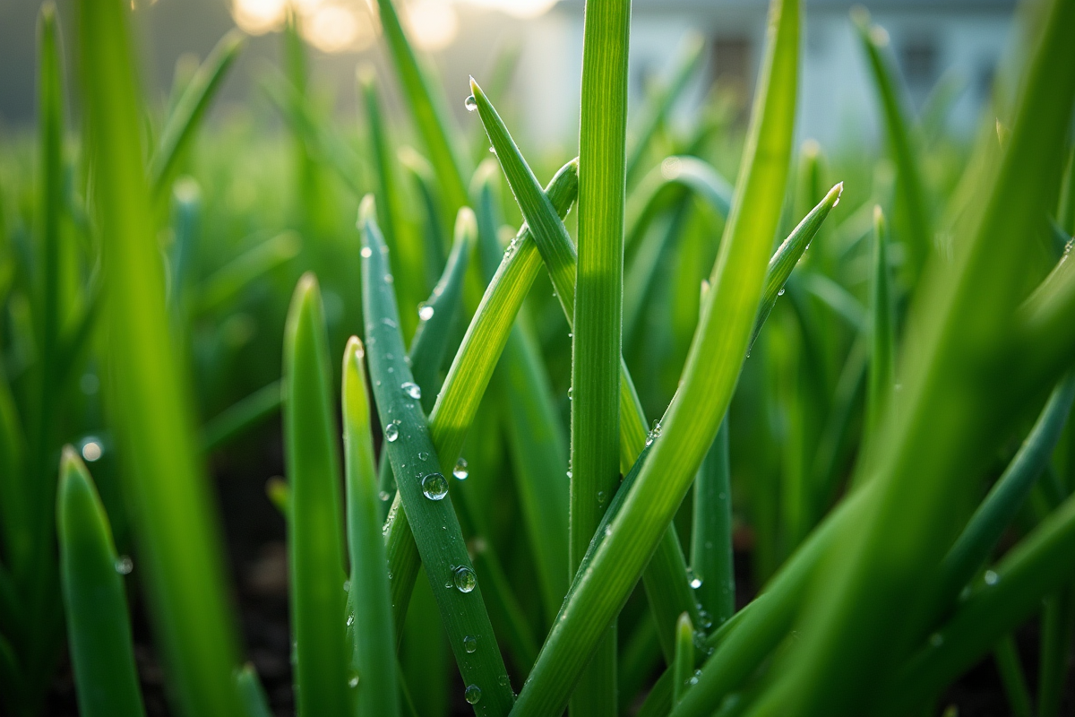 poireaux jardin