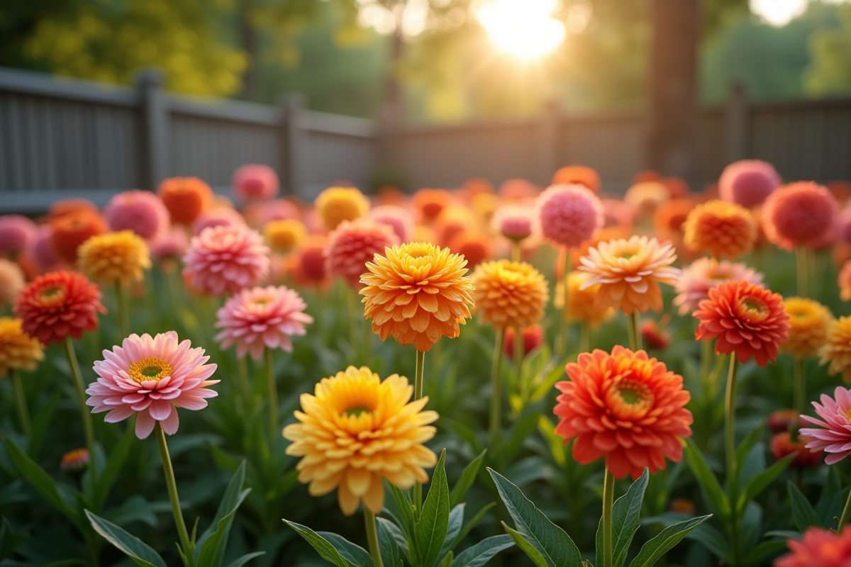 fleurs jardin